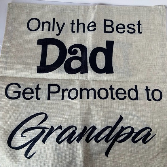 Zepolu Dad Throw Pillow Cover New in Package - Picture 1 of 4